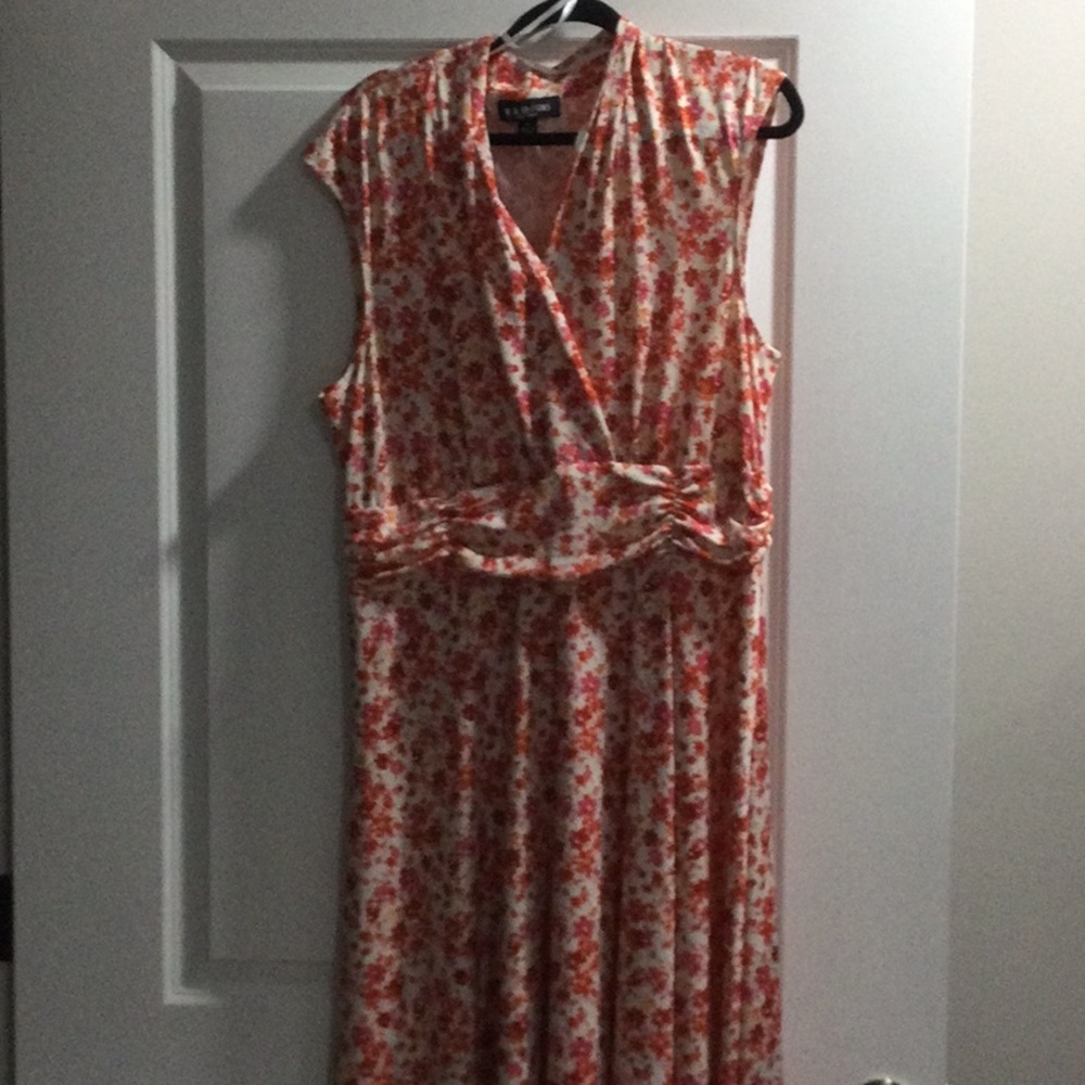 Floral Wrap Dress